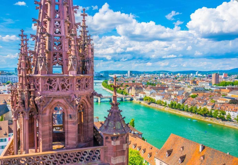 Schweiz Apartment Basel Bagian luar foto